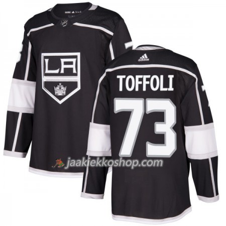 Miehille NHL Los Angeles Kings Pelipaita Tyler Toffoli 73 Adidas 2017-2018 Musta Authentic
